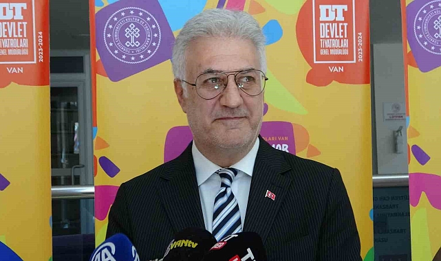Devlet Tiyatroları Genel Müdürü Karadağlı: "Van bu sezonu çok iyi geçirdi"