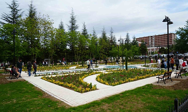 Dini ritüeller ile şekillenen İslam bahçesinin açılışı yapıldı