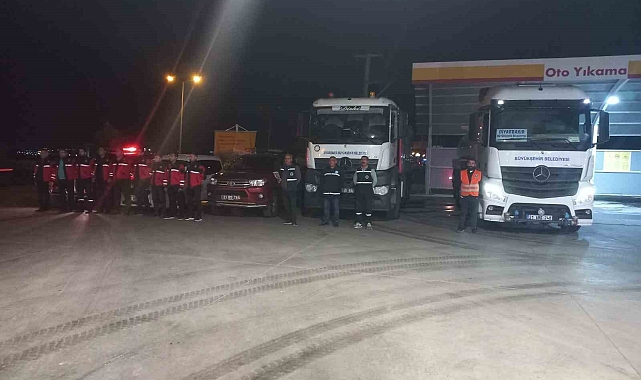 Diyarbakır&#039;dan Cizre&#039;ye araç ve personel desteği