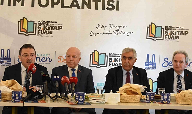 Doğu Anadolu Erzurum 6. Kitap Fuarı esecek