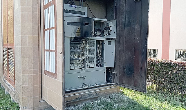 Elektrik trafosunda Aşırı yüklenme, yangına sebep oldu