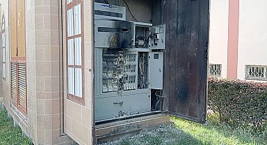 Elektrik trafosunda Aşırı yüklenme, yangına sebep oldu