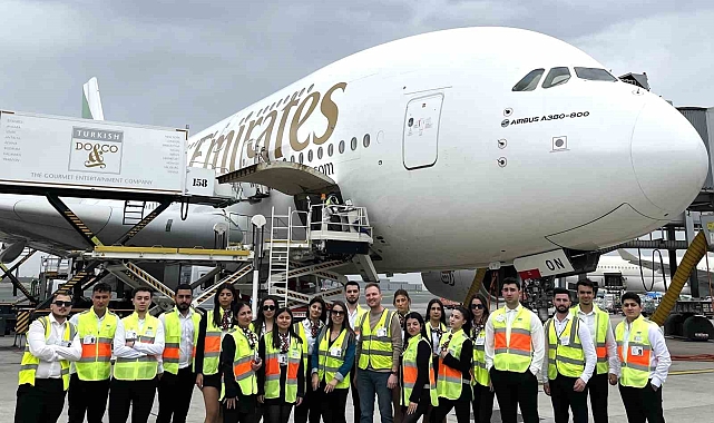 Emirates&#039;in ev sahipliğinde İstanbul Havalimanına teknik gezi düzenledi