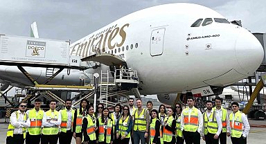 Emirates'in ev sahipliğinde İstanbul Havalimanına teknik gezi düzenledi