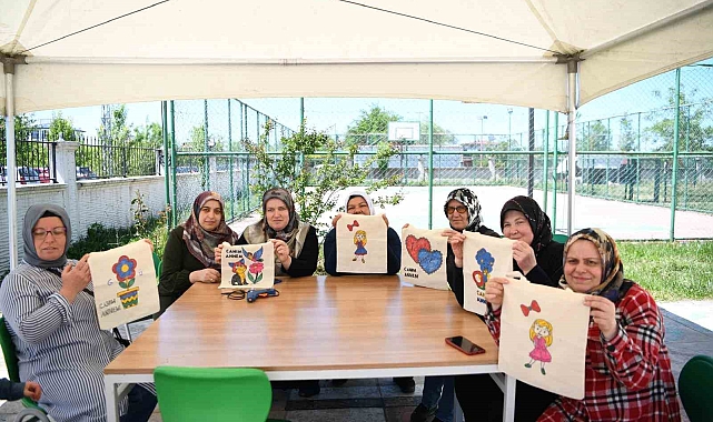 Engelli çocukların anneleri için Anneler Günü Atölye Etkinliği&#039; gerçekleştirildi.