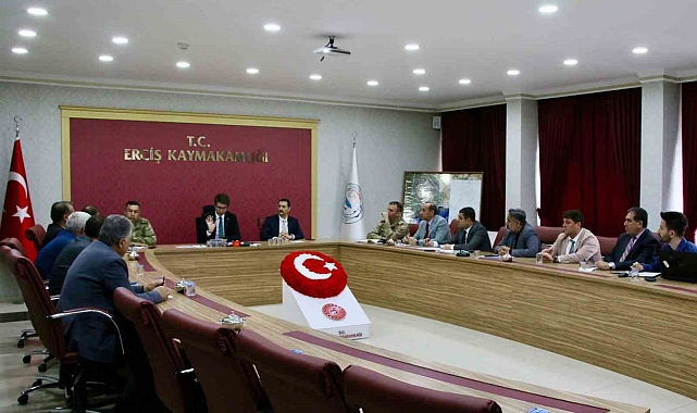 Erciş&#039;te &quot;İnci Kefali Göçü Kültür ve Sanat Festivali&quot; hazırlığı