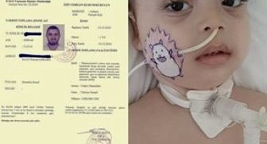 Erkek çocuğunu kız gibi gösterip yardım istedi