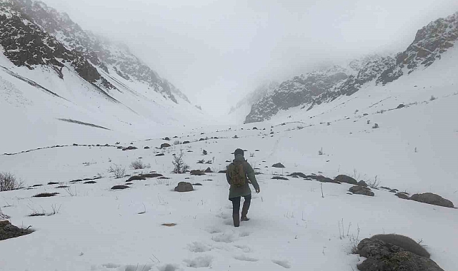 Erzincan&#039;ın yüksek kesimlerine kar yağdı