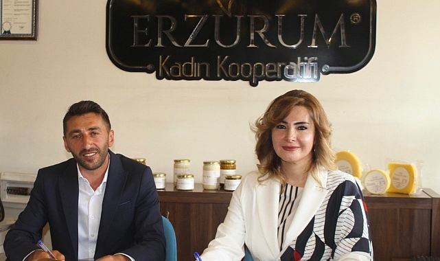 Erzurum Kadın Kooperatifi örnek bir protokole imza attı