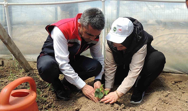 Erzurum&#039;da, fidan dikim etkinliği düzenlendi