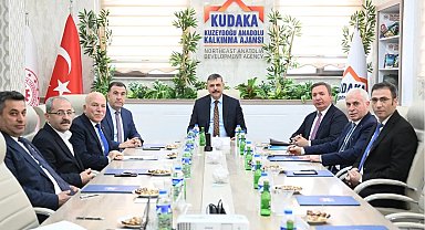 Erzurum'da KUDAKA yönetimi toplantısı yapıldı