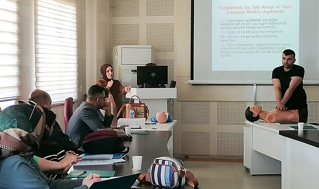 ETÜ&#039;de görev yapan personellere eğitim verildi