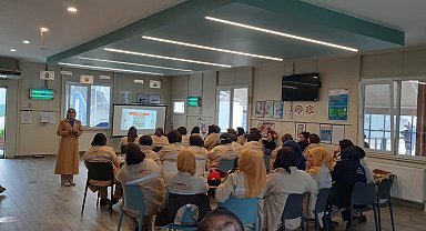 Fabrikalarda kadın çalışanlara sağlık taraması yapıldı