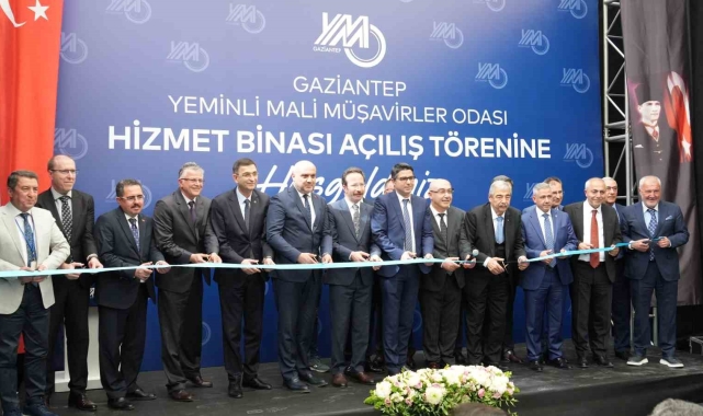 Gaziantep yeminli mali müşavirler odası yeni binası hizmete açıldı