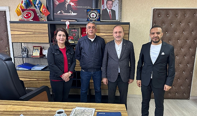 Genel Başkan Sert, İl Sağlık Müdürü Bağcı’yı ziyaret etti