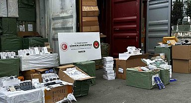 Gümrük Muhafaza ekipleri 646 milyonluk kaçakçılığa engel oldu