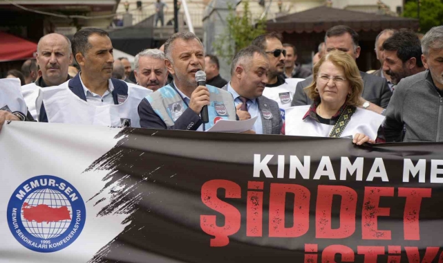 Gümüşhane Eğitim Bir-Sen Şubesi eğitim çalışanlarına yönelik şiddeti kınadı