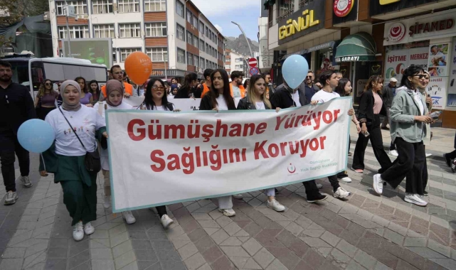 Gümüşhane&#039;de &#039;Sağlık İçin Harekete Geç&#039; etkinlikleri düzenlendi