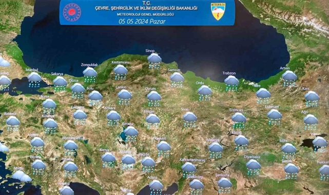 Hafta sonu tüm yurtta gök gürültülü sağanak bekleniyor