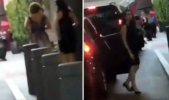 Hamaney&#039;in torunu New York&#039;ta açık elbise ile görüntülendi