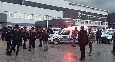 Hasta yakınları, sağlıkçılara ve polise saldırdı