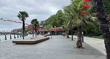 Havalar soğudu, sahiller boş kaldı