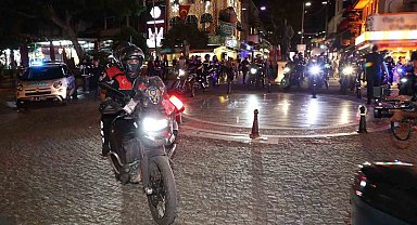 Huzur havadan, karadan ve denizden 4 bin polisle geldi