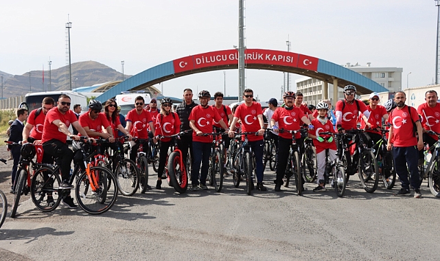 Iğdır&#039;da 1.Turan Yolu Bisiklet Turu Düzenlendi