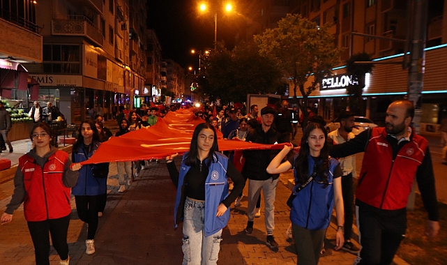 Iğdır&#039;da 19 Mayıs Gençlik Yürüyüşü yapıldı