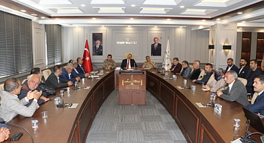 Iğdır'da  Asayiş ve Güvenlik Toplantısı yapıldı