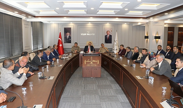 Iğdır&#039;da  Asayiş ve Güvenlik Toplantısı yapıldı