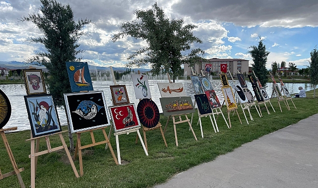 Iğdır&#039;da, dekoratif el sanatları ve Filografi kursu sergisi açıldı