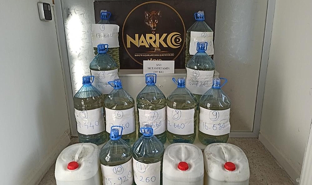 Iğdır&#039;da yakıt deposuna gizlenmiş Metamfetamin maddesi ele geçirildi