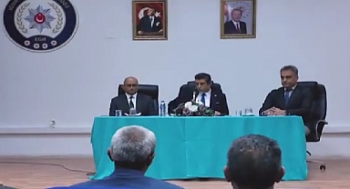 Iğdır İl Emniyet Müdürü Sakarya Muhtarlarla bir araya geldi