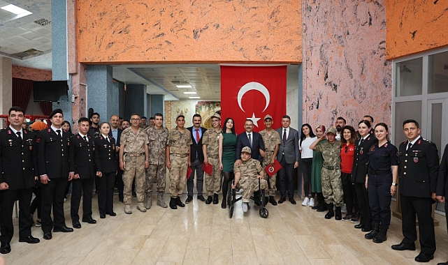 Iğdır İl Jandarma Komutanlığında 1 günlük temsili askerlik