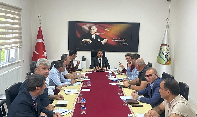 Iğdır İl Özel İdaresinde değerlendirme toplantısı yapıldı