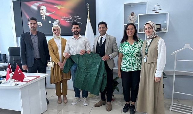 Iğdır Yeşilay Şube Başkanından Denetimli Serbestlik Müdürlüğüne ziyaret