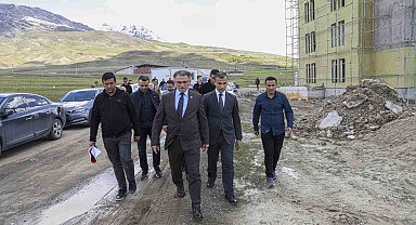 İhtiyaç sahibi 51 kadın için yapılan konutlar hızla tamamlanıyor