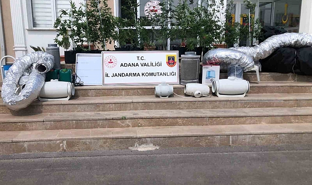 İklimlendirme sistemi kurarak,  uyuşturucu imal ettiği öne sürülen şüpheliler yakalandı
