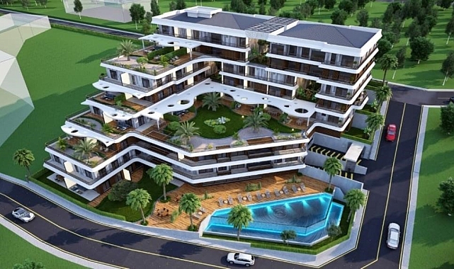 İnşaat çalışmaları başlamayan lüks konutları,  birden fazla kişiye sattı