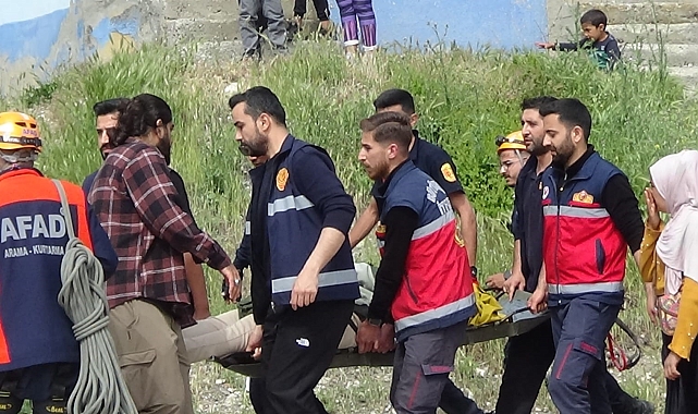 İntihara kalkışan şahıs kayalıklarda baygınlık geçirdi