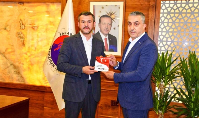 İş dünyasından Başkan Çetinkaya&#039;ya ziyaret