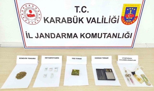 Jandarrmadan uyuşturucu operasyonu
