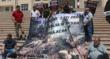 Kahramanmaraş'ta Güvenç Apartmanı'nda yakınlarını kaybedenler 'adalet' istedi