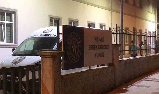 Kaldığı yurtta ölü bulundu