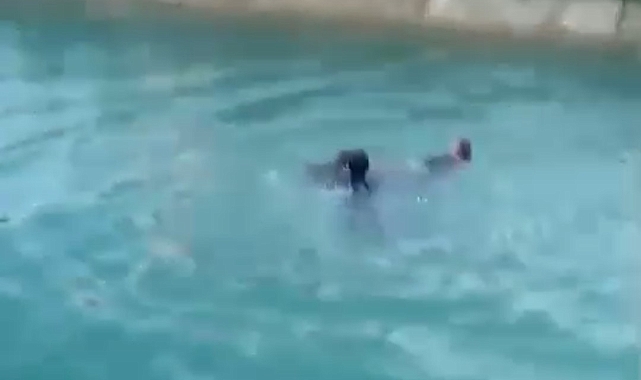 Kanala düşen kadın, vatandaşlar tarafından kurtarıldı