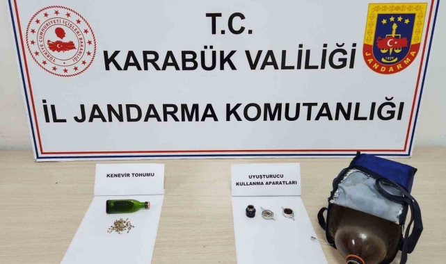 Karabük&#039;te kenevir operasyonu