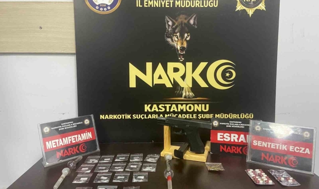 Kastamonu&#039;da uyuşturucu operasyonu: 1 tutuklama