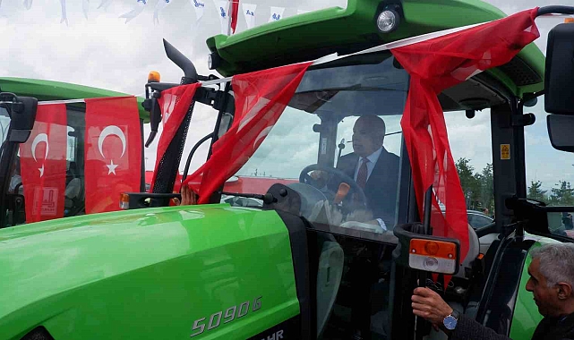Katık atıkları taşımak ve tarıma destek için araç parkını güçlendirecek adımlar atıldı
