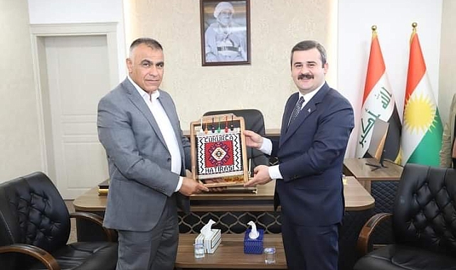 Kaymakam Kumcu, Irak&#039;a açılan Üzümlü Sınır Kapısı&#039;nda incelemelerde bulundu